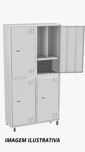 ROUPEIRO INSALUBRE - 04 PORTAS