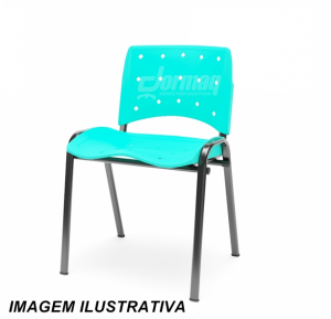 CADEIRA POLIPROPILENO EMPILHAVEL FIXA - ERGOPLAX COLORIDA - 34532