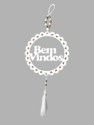 AF-004 - Adorno Frase bem Vindo