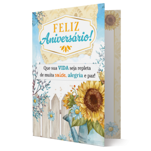 M-036 - Cartão Feliz Aniversário!