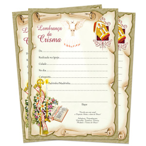 LB-049 - Lembrança de Crisma