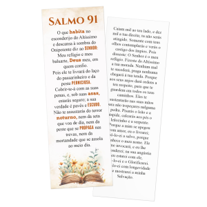 MP-066 - Marca Página - Salmo 91 - 50 unidades