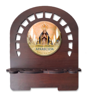 PBM-012 - Porta Bíblia M - Nossa Senhora Aparecida