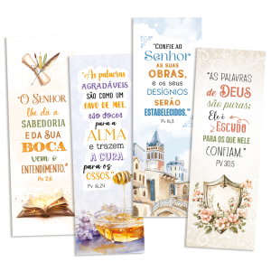 KMP-094 - Kit Marca Página - Provérbios - 180 unidades