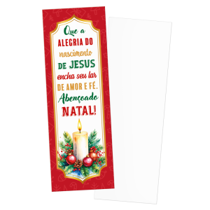 MPN-004 - Marca página de Natal MPN-004 - Marca página de Natal