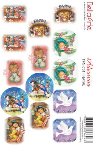 Adesivos de Natal - TFN - 004