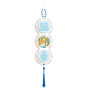 AM-007 - Adorno Santo Anjo Azul