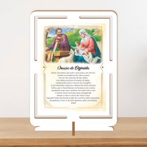 Quadro de Postal Oração do Dizimista - QPR-204
