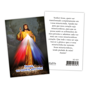 SO-031 - Santinho Jesus Misericordioso