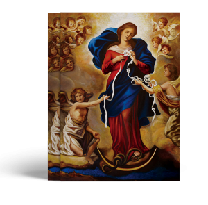 PA4-016 - Pôster Nossa Senhora Desatadora de Nós - 10 unidades