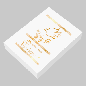 TC-006 - Caixa Presente de Papel com Hotstamp - Crisma TC-006 - Caixa Presente de Papel com Hotstamp - Crisma