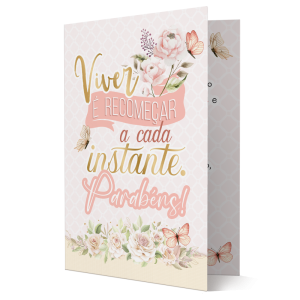 M-346 - Cartão de Aniversário