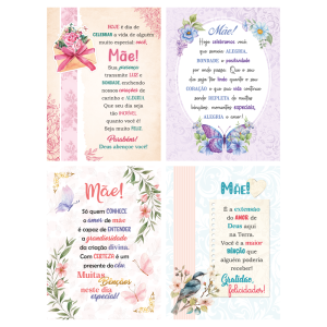 KP-011 - Kit Postal Mães - 40 Unidades KP-011 - Kit Postal Mães - 40 Unidades