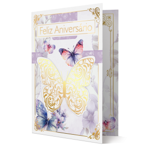 M-472 - Cartão Feliz Aniversário