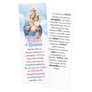 MP-063 - Marca Página - Nossa Senhora do Rosário - 50 unidades