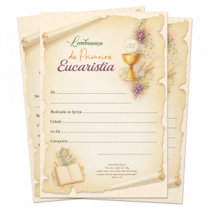 LB-077 - Lembrança de Eucaristia