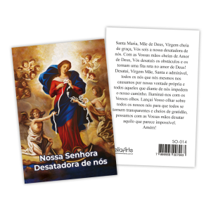 Santinho Nossa Senhora Desatadora de Nós - SO-014