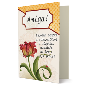 PD-039 - Cartão de Amizade