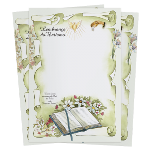 LS-059 - Lembrança de Batismo - Sem texto