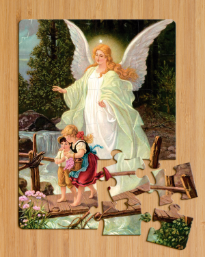 JB-006 - Quebra-Cabeça Anjo da Guarda