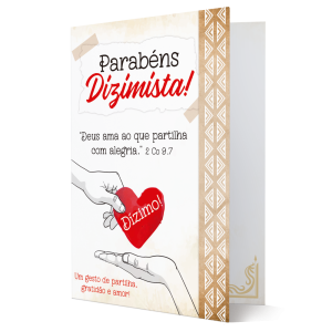 D-021 - Cartão Dizimista Feliz Aniversário