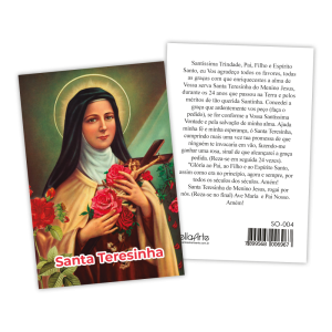 SO-004 - Santinho Santa Teresinha