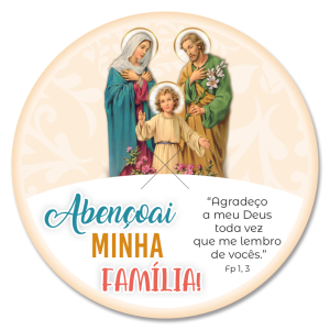 PM-011 - Protetor de Mão - Sagrada Família - 100 unidades