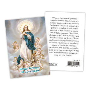 Santinho Nossa Senhora da Conceição - SO-012