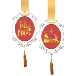 Escapulário de Porta Natal - ESN-001 Escapulário de Porta Natal - ESN-001