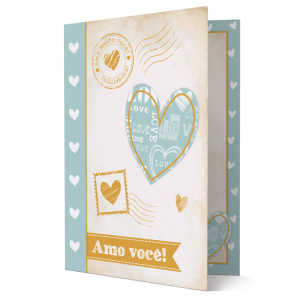 M-300 - Cartão de Amor / namorados