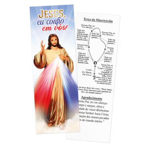 MP-030 - Marca Página - Jesus Misericordioso - 50 unidades