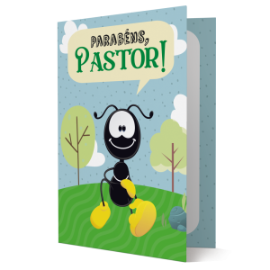 CBPD-011 - Cartão Smilinguido Parabéns, Pastor
