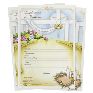 LB-045 - Lembrança de Batismo