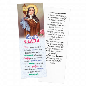 MP-065 - Marca Página - Santa Clara - 50 unidades