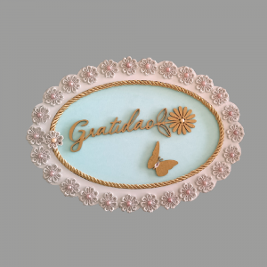 EFP-006 - Enfeite de Parede Gratidão