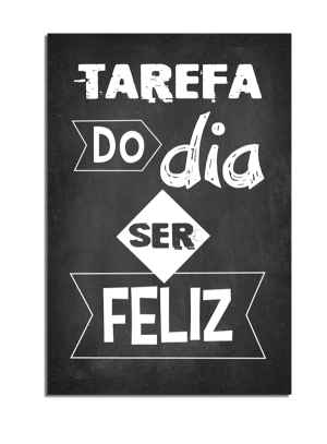 PDF-004 - Placa Decorativa Tarefa do dia...