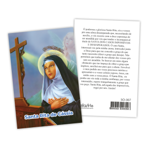 SO-007 - Santinho Santa Rita de Cássia