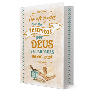 M-527 - Cartão de Amizade M-527 - Cartão de Amizade