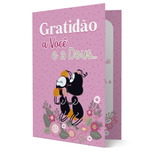 CBPD-009 - Cartão Smilinguido Gratidão CBPD-009 - Cartão Smilinguido Gratidão