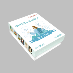 JB-001 - Quebra-Cabeça Jesus é meu amigo