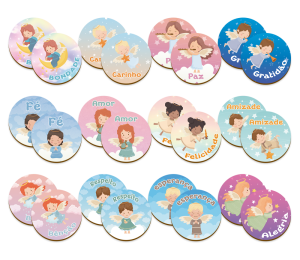 JM-002 - Jogo da Memória Anjos