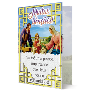 D-017 - Cartão Dizimista Sagrada Família