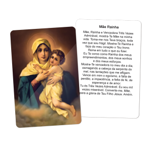 SA-024 - Santinho Auto Brilho Mãe Rainha