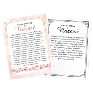 PR-070 - Postal Oração Nossa Senhora de Nazaré PR-070 - Postal Oração Nossa Senhora de Nazaré