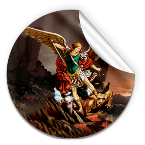 TFM-034 - Adesivo TFM - São Miguel Arcanjo