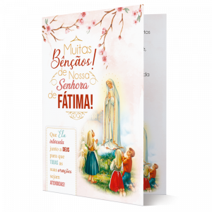 M-691 - Cartão Senhora de Fátima
