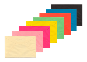 CX-107 - Kit Envelopes recado - cores sortidas