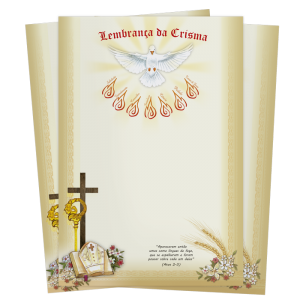 LS-035 - Lembrança de Crisma - Sem texto