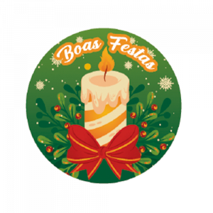 APN-001 - Etiqueta Decorativa - Boas Festas