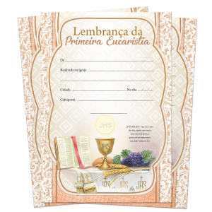 LB-052 - Lembrança de Eucaristia